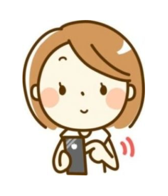 スマホ女の子
